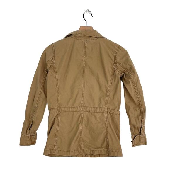 Madewell Fleet Utility Jacket Desert Beige Size XXS Neutral Full Zip - Picture 3 of 4